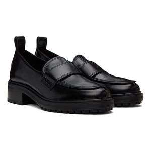 Aeyde Black Ruth Loafers